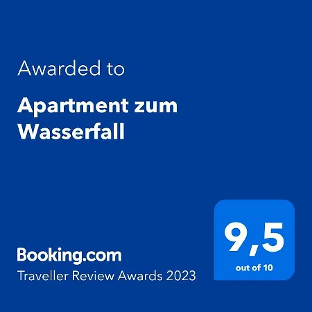 Apartmán Zum Wasserfall Krakaudorf